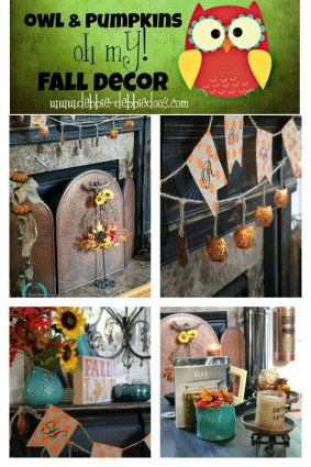 owls and pumpkins decorating ideas for fall