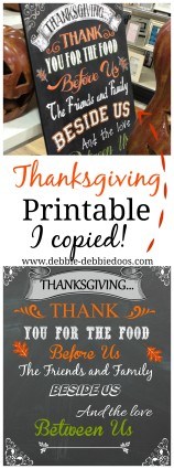 Thanksgiving printable I found inspiration at HomeGoods!