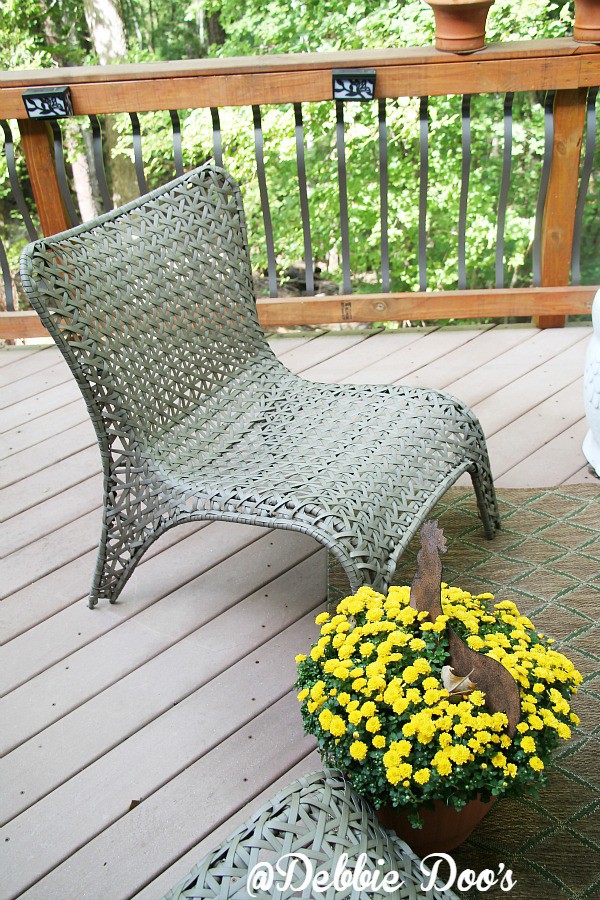 patio chair from Lowes