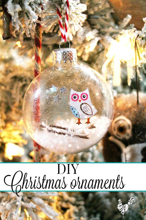 diy christmas glass ornaments