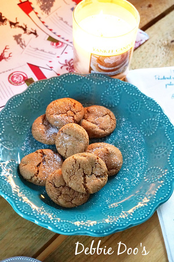 Famous chewy ginger snap cookie recipe