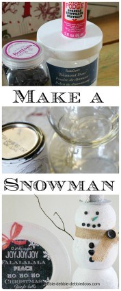How to build a snowman without any snow
