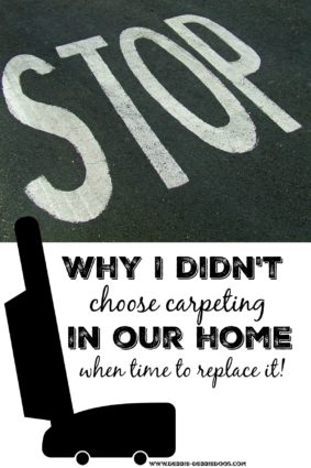 Why you shouldn't have carpeting in your home. When time for replacing, consider this!
