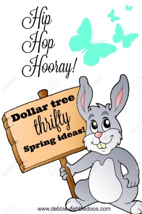 Dollar tree thrifty home decor craft and more ideas for Spring
