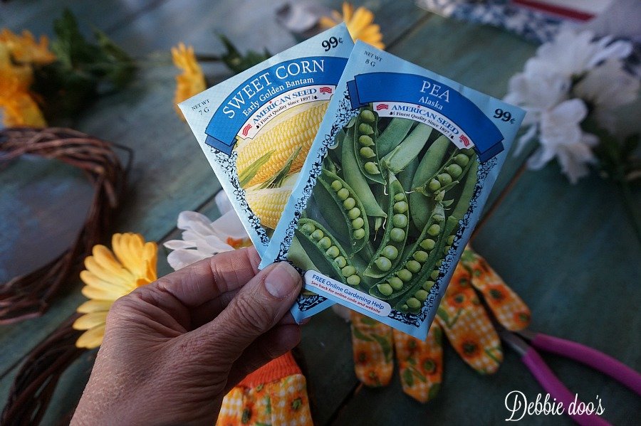 Vegetable seeds from dollar tree