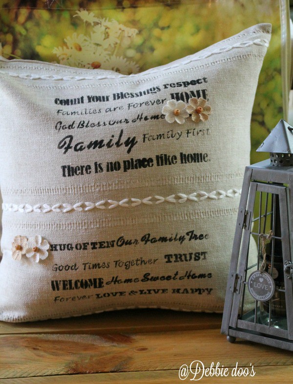 There is no place like home gift pillow