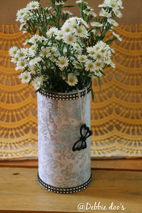 Tissue paper dollar tree vase