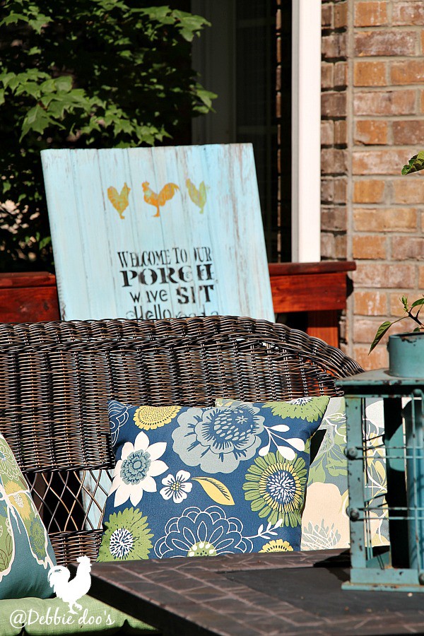 Welcome summer porch decorating ideas