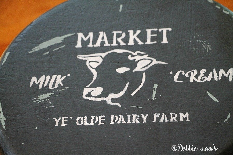 Farmhouse cow stencil by Debbiedoo's