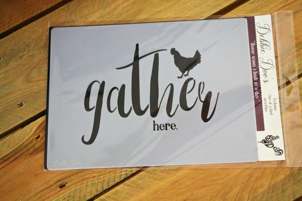 Gather here stencil package