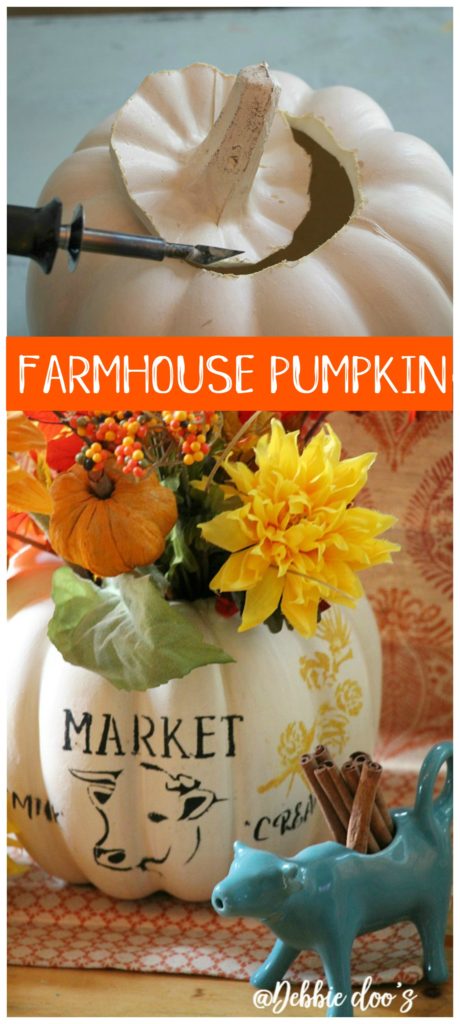 faux-farmhouse-pumpkin-centerpiece-idea-using-debbiedoos-market-cow-stencil