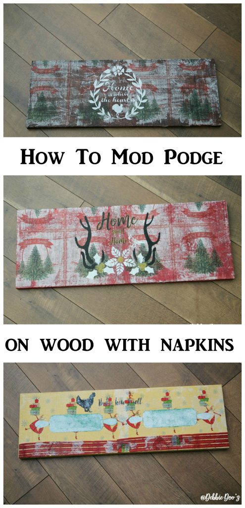 how-to-make-rustic-signs-with-napkins-mod-podge-and-stenciled-with-debbiedoos-custom-stencil-line