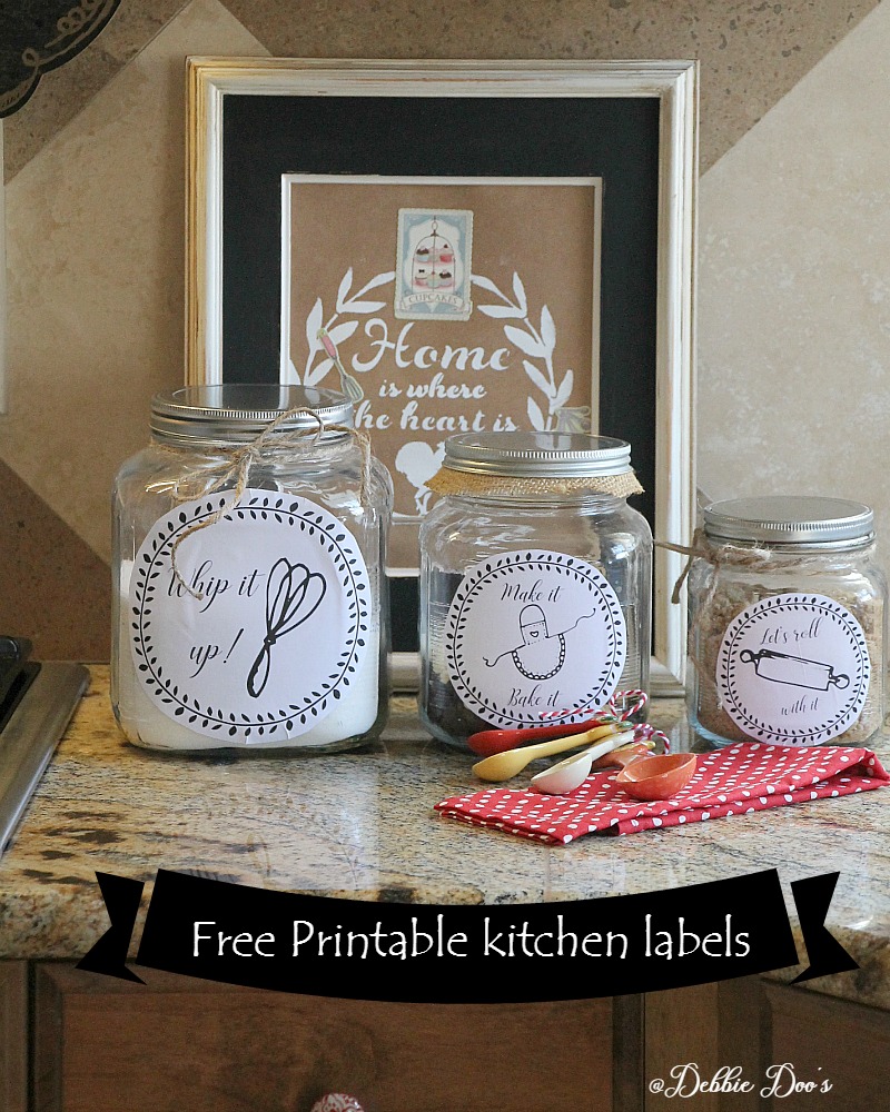 Download These Free Printable Jar Labels to Organize Your Kitchen