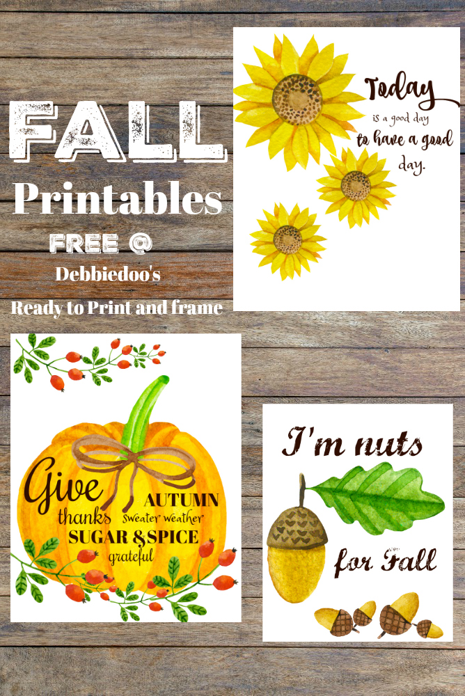 Fall quotes and Printables