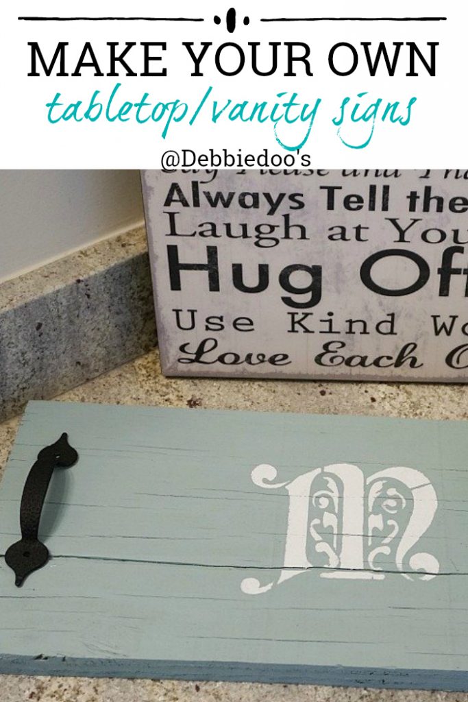 DIY signs, trays, lazy Susans and more