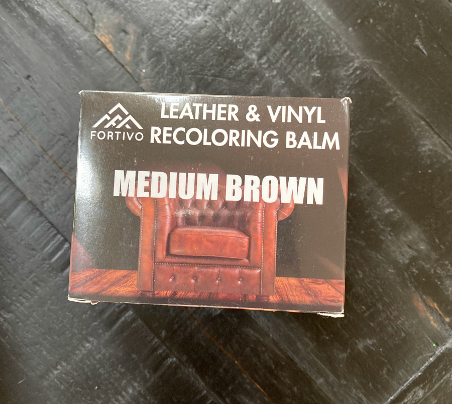 FORTIVO Brown Vinyl & Leather Couch Repair Balm