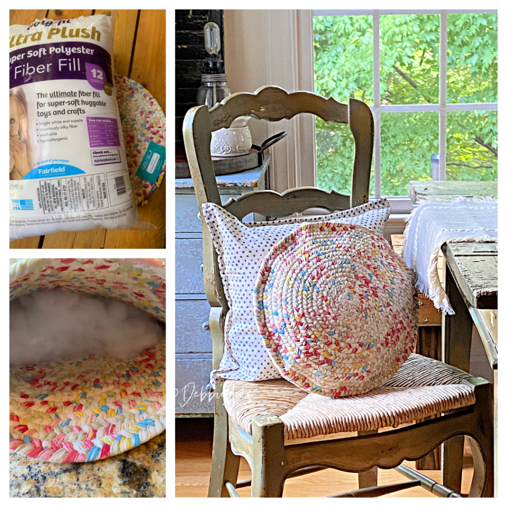 Our Hopeful Home: DIY Fall Pillows From Placemats