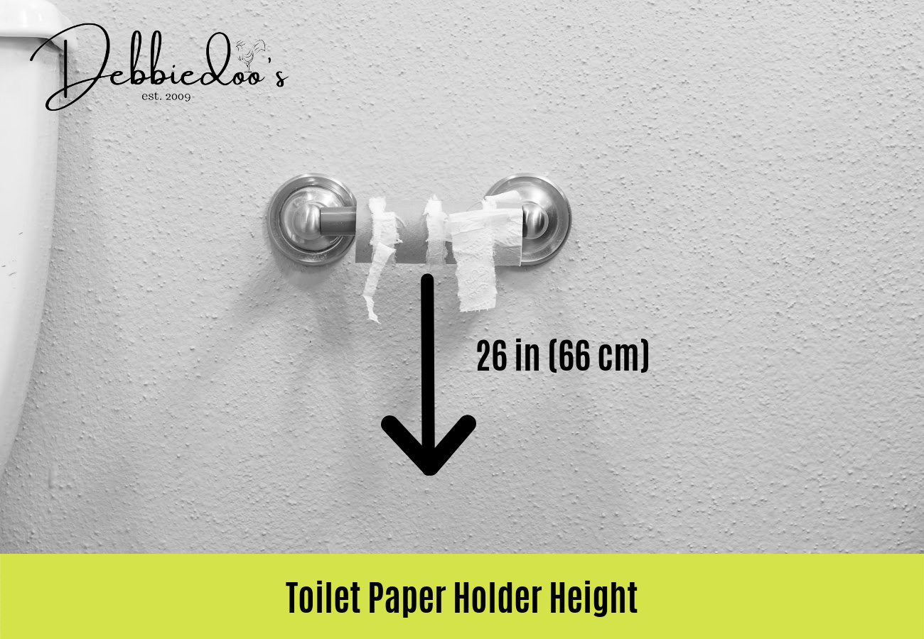 Toilet Paper Holder Height and Distance for Easy Installation